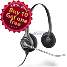 Plantronics HW261 Supraplus Wideband Binaural Headset - Refurbished