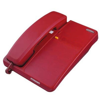 Interquartz 9281P phone - Red - One Button (No Programming)