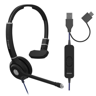 Avalle Verso Universal-USB Monaural Headset