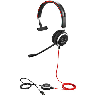 Jabra Evolve 40 3.5mm/USB-C Mono MS Headset