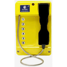 Gai-Tronics Commander Analogue (6 button) Telephone - Yellow - SC