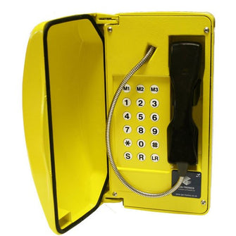 Gai-Tronics Titan Metal Bodied Telephone (18 button) - Yellow - SC