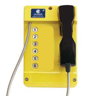 Gai-Tronics Commander SIP CB (6 button) Telephone - Yellow