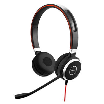 Jabra Evolve 40 3.5mm/USB-A Stereo MS Headset - Refurbished