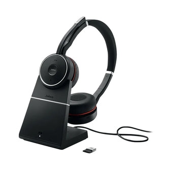 Jabra Evolve 75 SE USB Stereo MS Headset - Inc Charging Stand