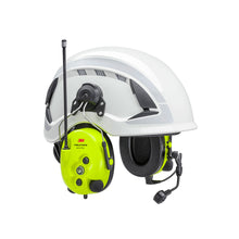 3M&trade; PELTOR&trade; LiteCom Plus Helmet Mount Ear Defender - High Viz