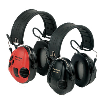 3M&trade; PELTOR&trade; SportTac Hearing Protector - Red + Black