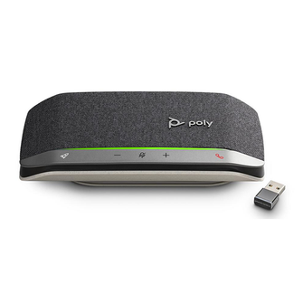 Poly Sync 20 USB Speakerphone with BT600 Dongle-USB-A & Bluetooth-Teams