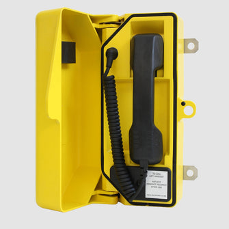 DAC RA-708 GSM Telephone - CB Lift & Dial / Yellow / Curly Cord