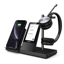 Yealink WH66 Dual UC DECT Workstation, Inc WCH60 Wireless Charger