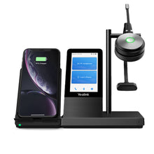 Yealink WH66 Mono UC DECT Workstation, Inc WHC60 Wireless Charger