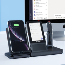 Yealink WH67 Convertible Teams Workstation, Inc WHC60 Wireless Charger